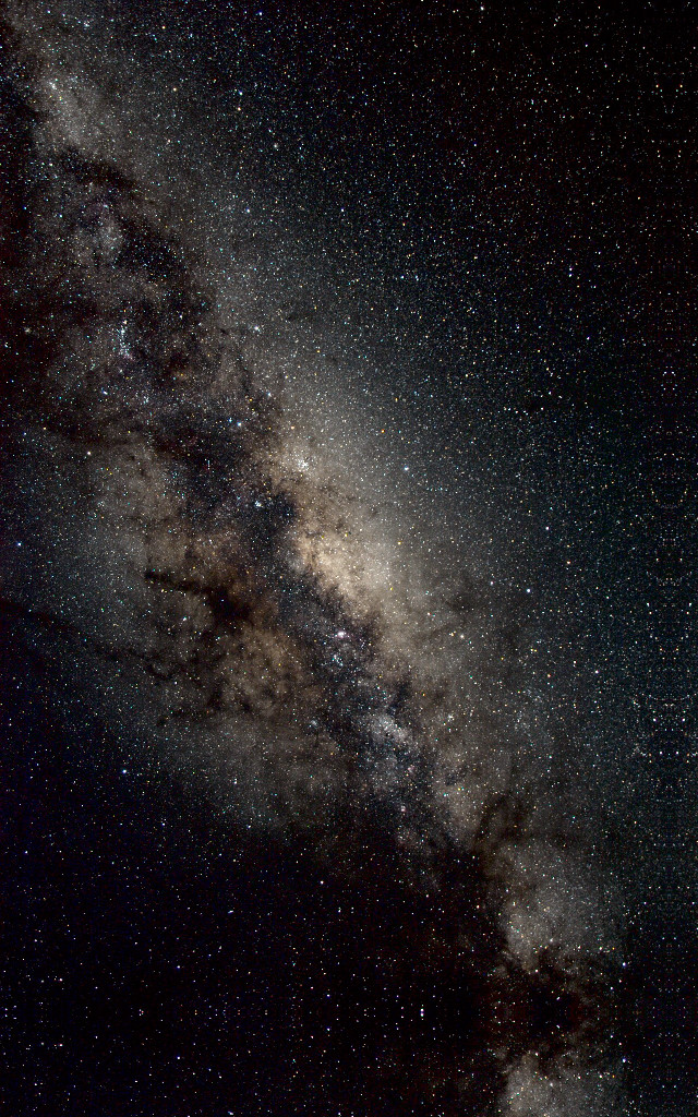 Bright star filled sky clouds free wallpaper - medium preview image