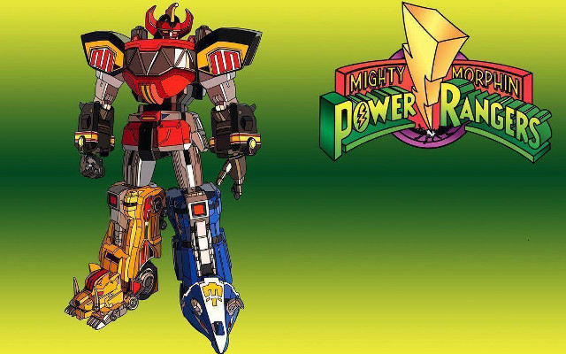 Cartoon robot suit power rangers free wallpaper - medium preview image