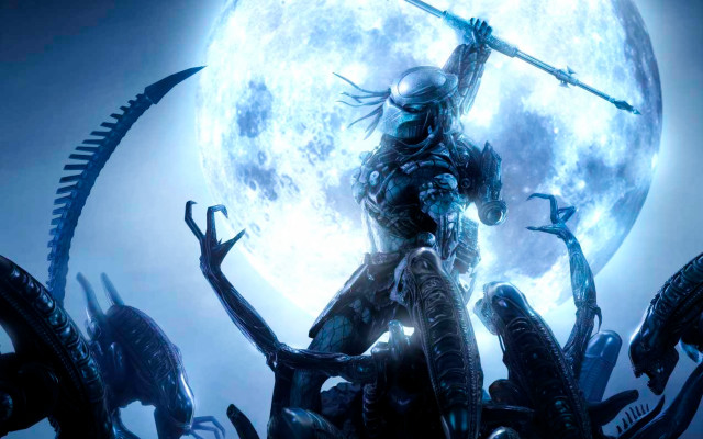 Woman sword aliens moon planet free wallpaper - medium preview image