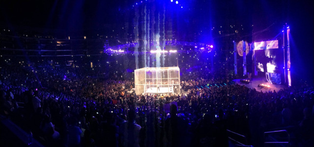 Concert crowd stage lights large free wallpaper - medium preview image