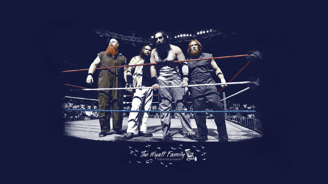 Men wrestling ring ropes group free wallpaper - medium preview image