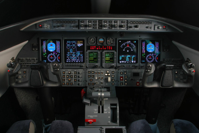 Cockpit instruments lights windows dashboard free wallpaper - medium preview image
