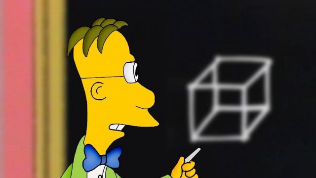 Cartoon character writing chalkboard marker free wallpaper - medium preview image