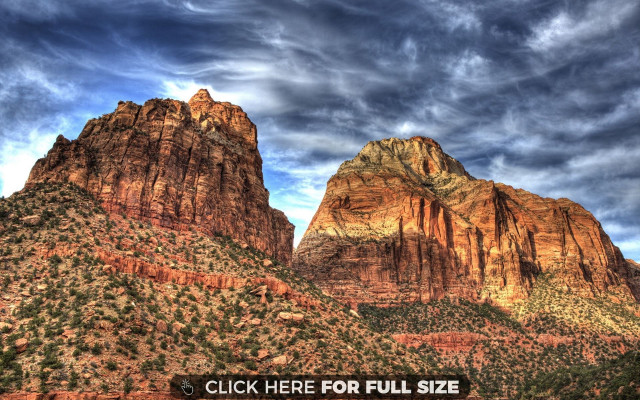 Mountain range click here full free wallpaper - medium preview image