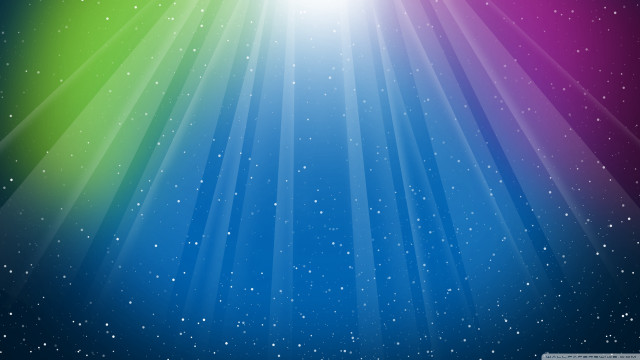 Rainbow stars light aurora planet free wallpaper - medium preview image