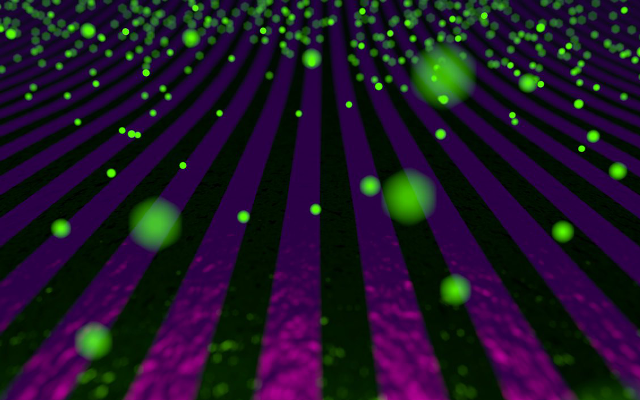 Purple green background dots lines free wallpaper - medium preview image