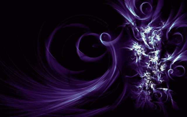 Purple abstract background swirly black free wallpaper - medium preview image