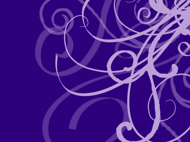 Purple background swirls white design free wallpaper - medium preview image