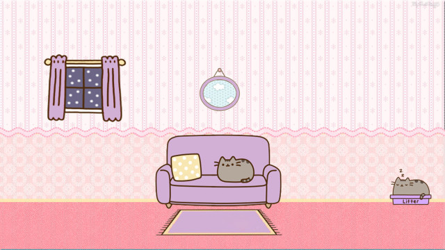 Cat couch room cat bed free wallpaper - medium preview image