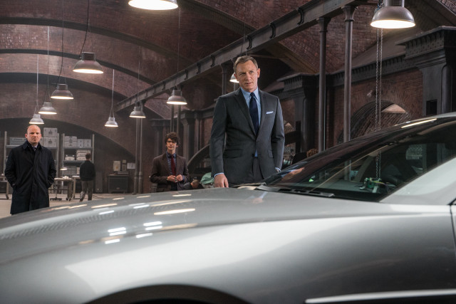 Man suit tie car garage free wallpaper - medium preview image