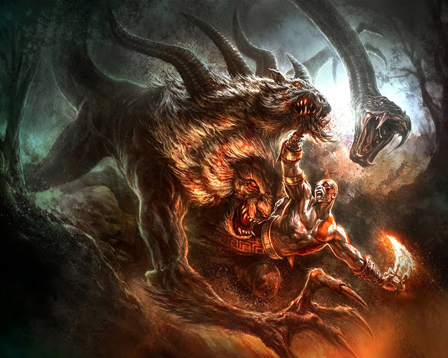 Demon attack sword spikes glowing free wallpaper - medium preview image