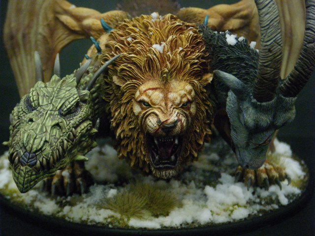 Animal statues with horns group free wallpaper - medium preview image