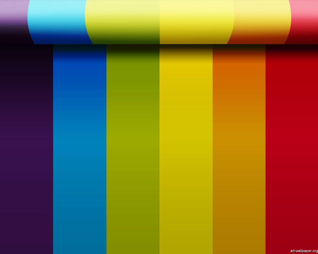 Rainbow colored background shadow wall free wallpaper - medium preview image
