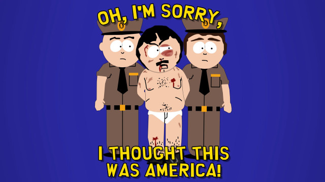 Cartoon three people america thought free wallpaper - medium preview image