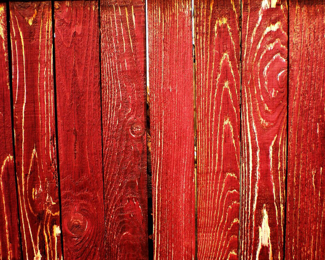 Red wooden fence closeup background free wallpaper - medium preview image