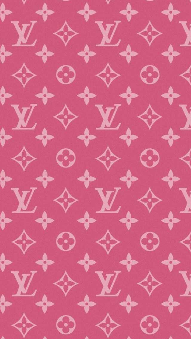 Pink background louis vuitton monogrammed free wallpaper - medium preview image