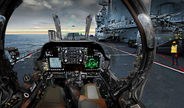 Military ship cockpit pilot crew free wallpaper - medium preview image