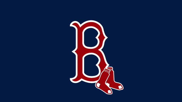Boston red sox logo blue free wallpaper - medium preview image