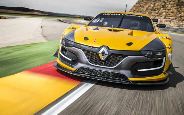 Yellow car race track helmet free wallpaper - medium preview image