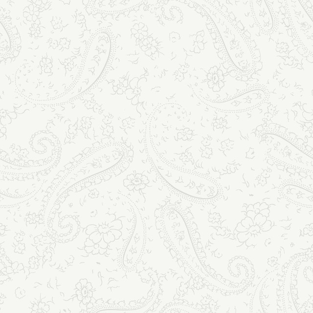 White background paisley pattern side free wallpaper - medium preview image