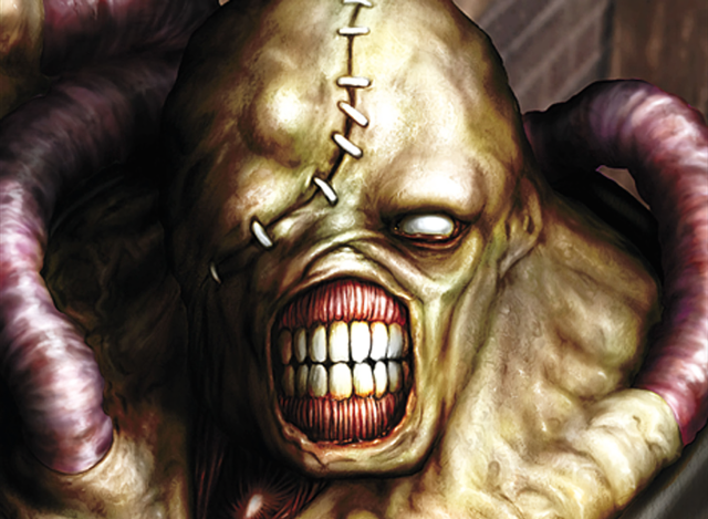 Creepy monster football head blood free wallpaper - medium preview image