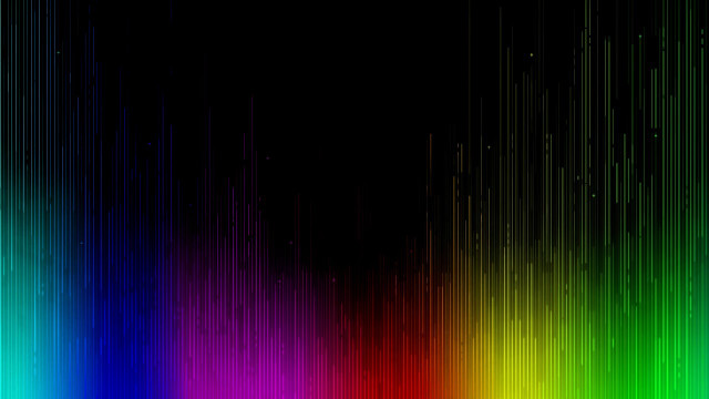 Rainbow colored background lines dots free wallpaper - medium preview image