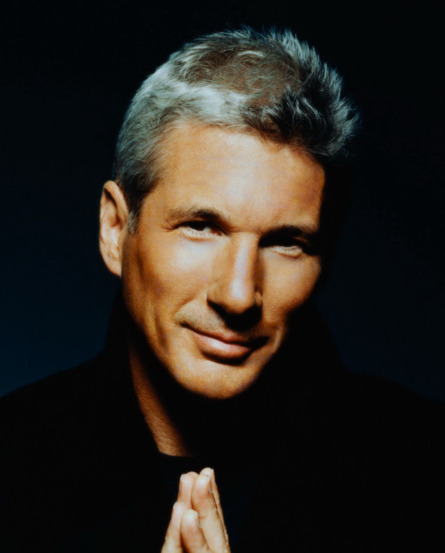 Man black shirt hand clasped free wallpaper - medium preview image