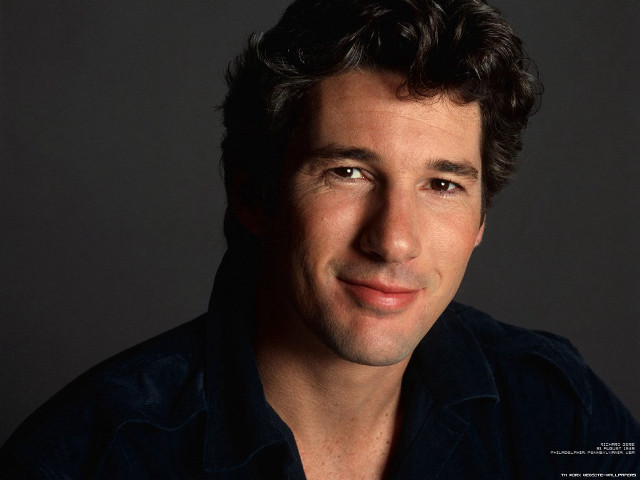 Man black shirt smiling camera free wallpaper - medium preview image