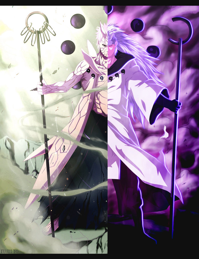 Man white coat purple umbrella free wallpaper - medium preview image