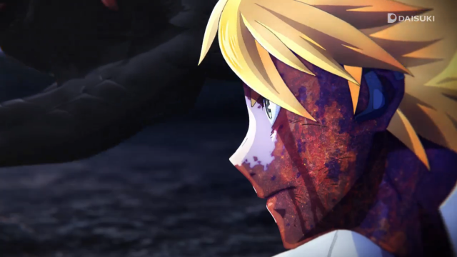 Blonde man cat purple face free wallpaper - medium preview image