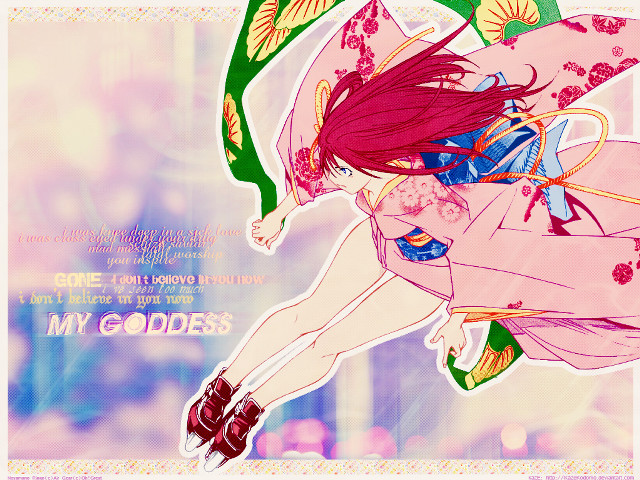 Girl pink dress green umbrellas free wallpaper - medium preview image