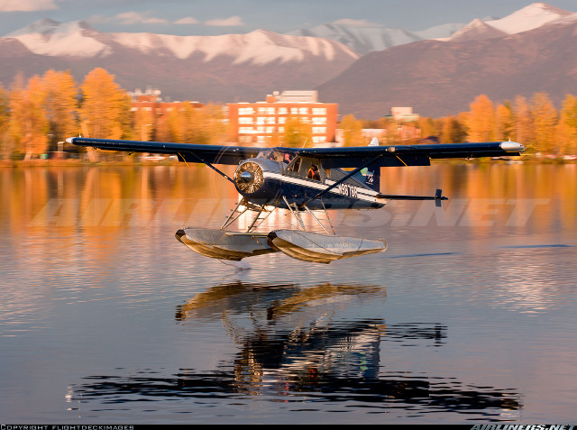 Small plane lake mountain background free wallpaper - medium preview image