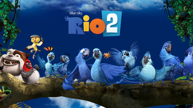 Birds cliff blue sky clouds free wallpaper - medium preview image