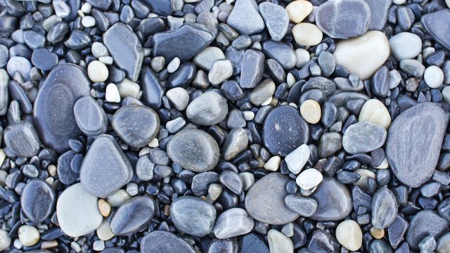 Close up rocks gravel white free wallpaper - medium preview image
