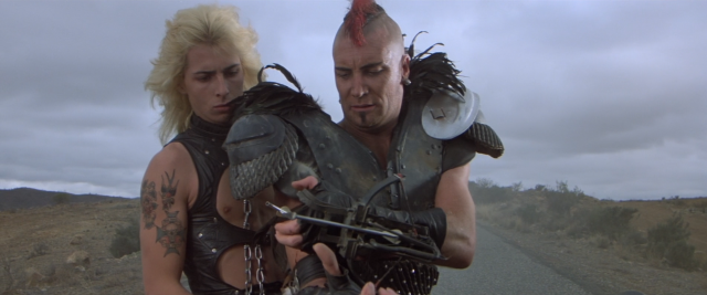 Man woman tattoos armor road free wallpaper - medium preview image
