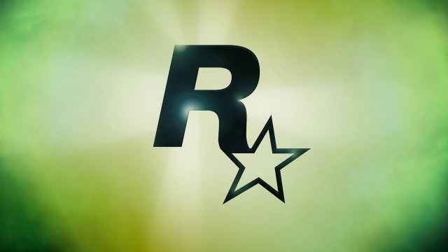 Star green background black r free wallpaper - medium preview image