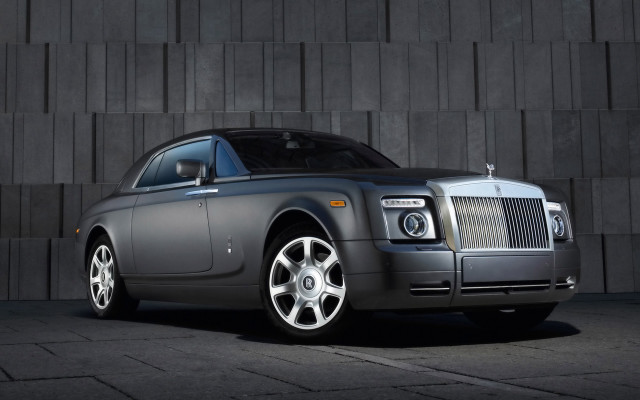Silver rolls royce black background free wallpaper - medium preview image
