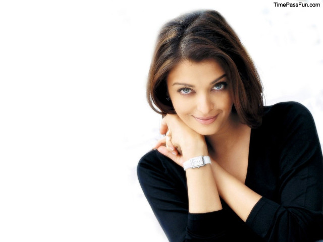 Woman watch posing hand chin #2 free wallpaper - medium preview image