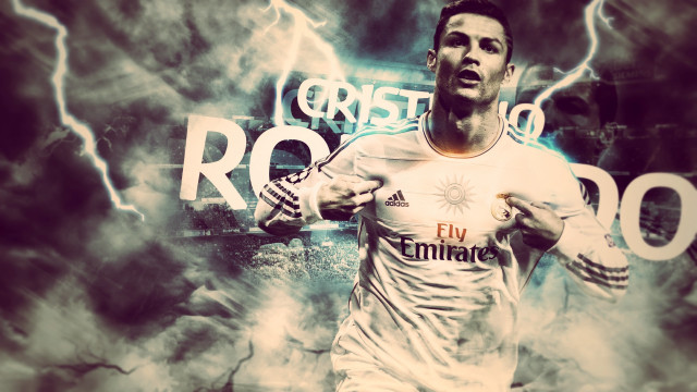 Man white shirt running clouds free wallpaper - medium preview image