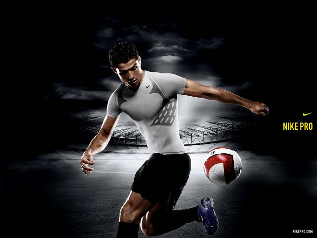 Man soccer kick stadium rednike free wallpaper - medium preview image