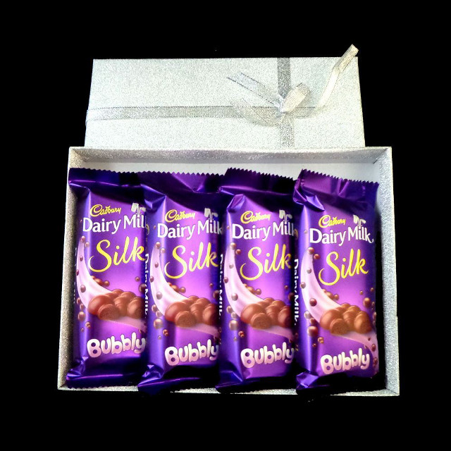 Three dairy milk silk box free wallpaper - medium preview image
