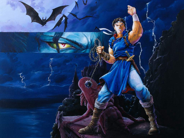 Man sword bat dragon background free wallpaper - medium preview image