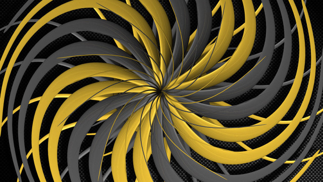 Yellow gray abstract design black free wallpaper - medium preview image