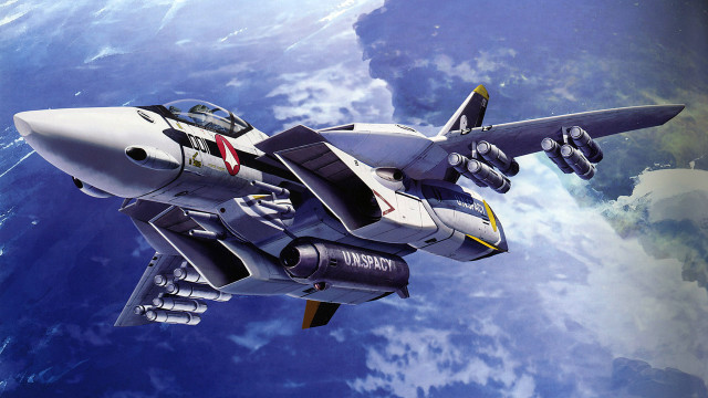 Fighter jet flying ocean land free wallpaper - medium preview image