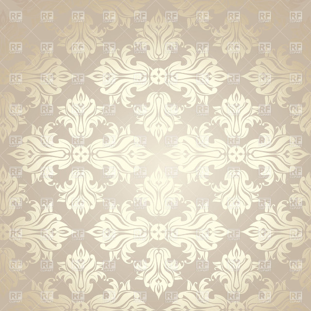 Beige wallpaper floral design side free wallpaper - medium preview image