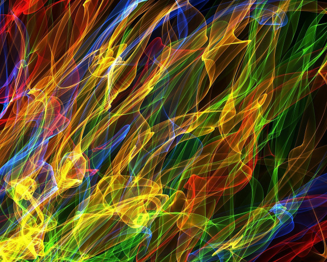 Colorful abstract background swirly lines free wallpaper - medium preview image