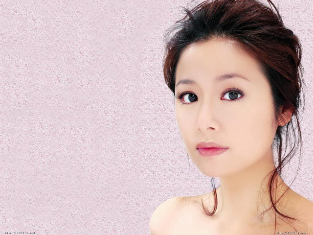 Woman ponytail white top hair free wallpaper - medium preview image