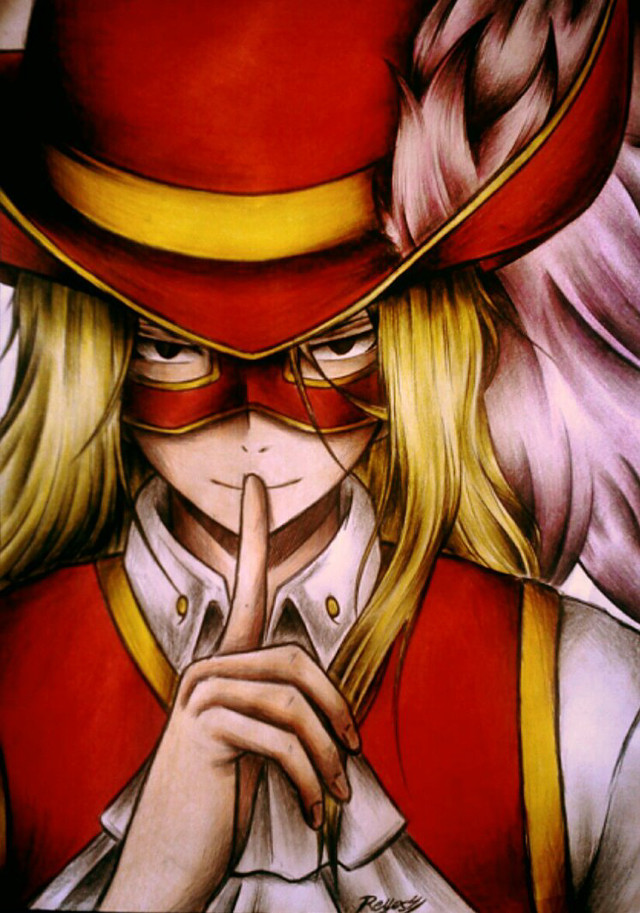 Woman red hat red cape free wallpaper - medium preview image