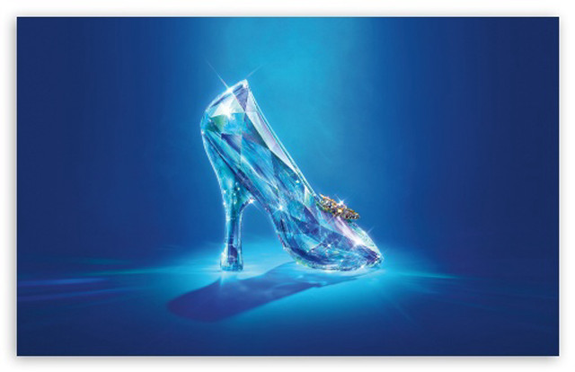 High heeled shoe crystal heel free wallpaper - medium preview image