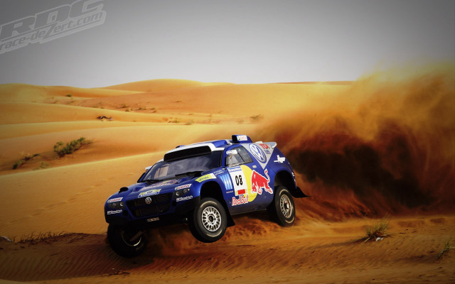 Truck desert sky red bull #2 free wallpaper - medium preview image